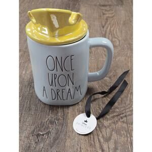 Disney Princess Sleeping Beauty Rae Dunn Coffee Mug Topper Crown Once Upon Dream